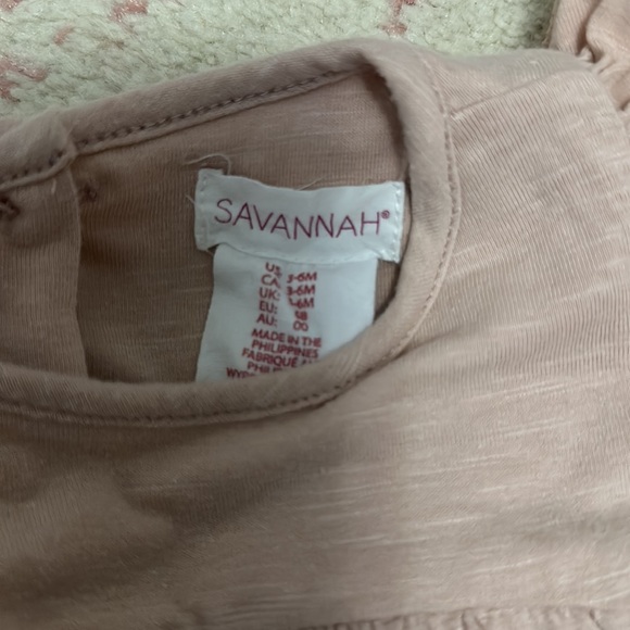 Pink baby girl dress 3-6 months - Picture 2 of 2